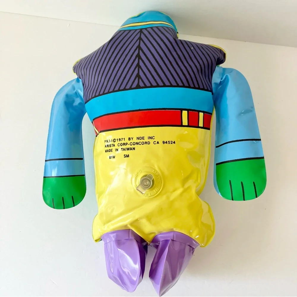 Vintage 1971 The Letter People Inflatable Alphabet 13” Mr W